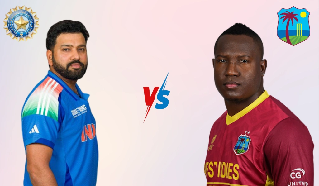 India National Cricket Team Vs West Indies Cricket Team Match Scorecard