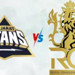 Gujarat Titans vs Royal Challengers Bangalore Match Scorecard