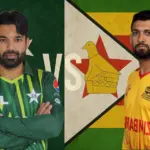 Zimbabwe National Cricket Team Vs Pakistan National Cricket Team Match Scorecard