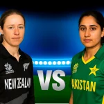 New Zealand Women Vs Pakistan Women