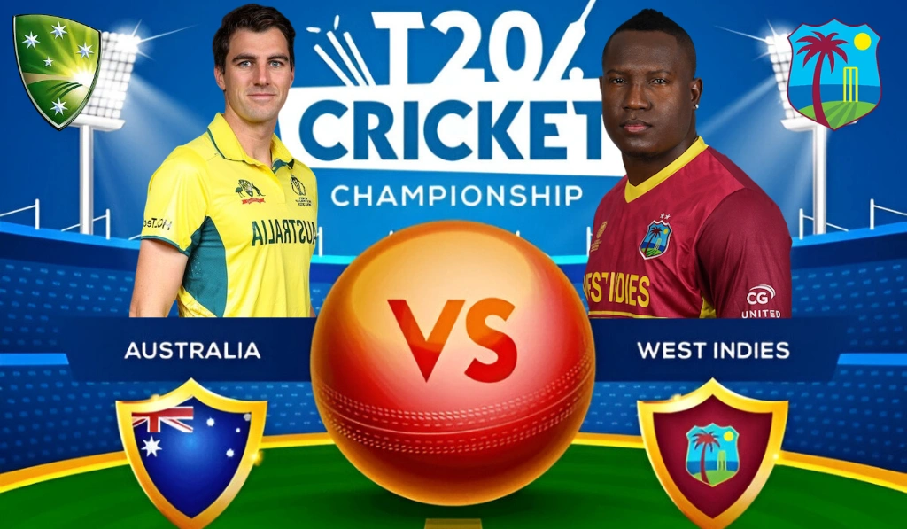 West Indies Cricket Team vs Australian Men’s Cricket Team Match Scorecard