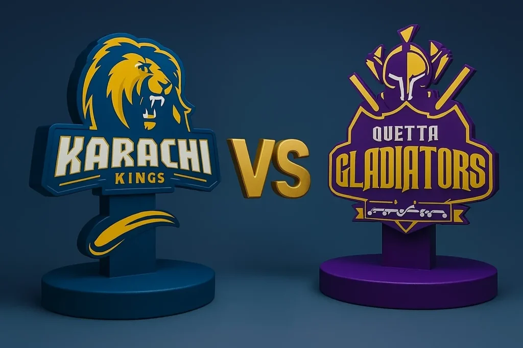 Karachi Kings vs Quetta Gladiators Match Scorecard