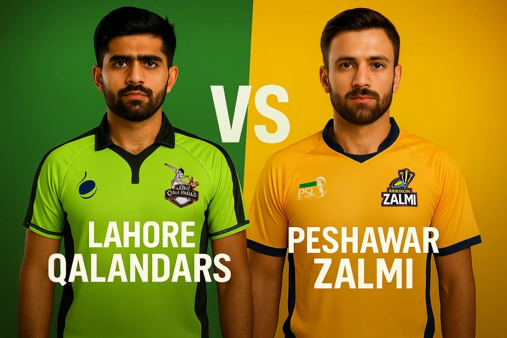 Lahore Qalandars Vs Peshawar Zalmi Match Scorecard