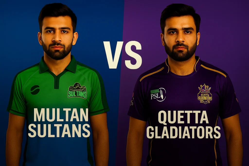 Multan Sultans Vs Quetta Gladiators Match Scorecard