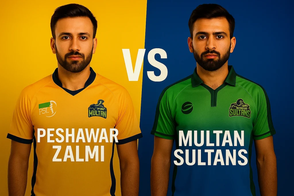 Peshawar Zalmi Vs Multan Sultans Match Scorecard