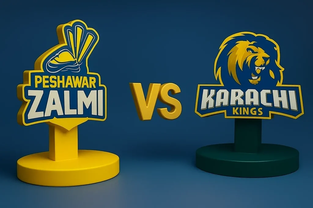 Peshawar Zalmi vs Karachi Kings Match Scorecard