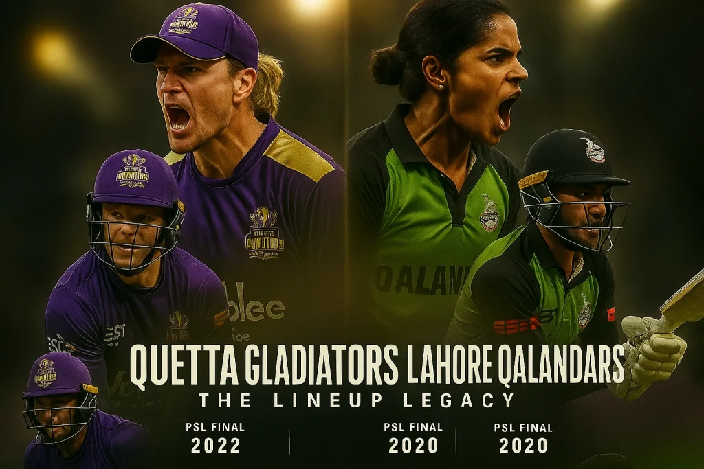 Quetta Gladiators Vs Lahore Qalandars Match Scorecard