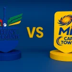 Durban's Super Giants Vs Mi Cape Town Match Scorecard