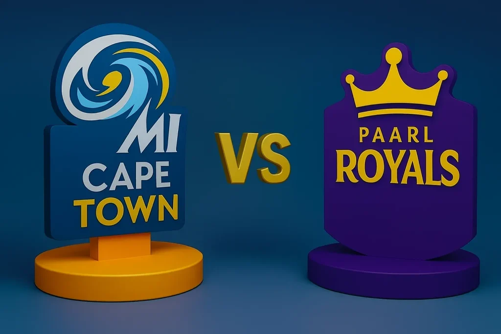 Mi Cape Town Vs Paarl Royals Match Scorecard