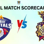 Abu Dhabi Knight Riders Vs Dubai Capitals Match Scorecard