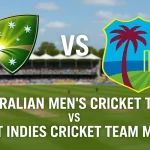 Australian men cricket team vs west indies cricket team