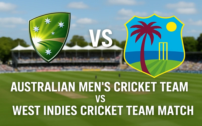 Australian men cricket team vs west indies cricket team