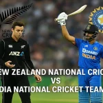 New Zealand National Cricket Team vs India National Cricket Team Match Scorecard