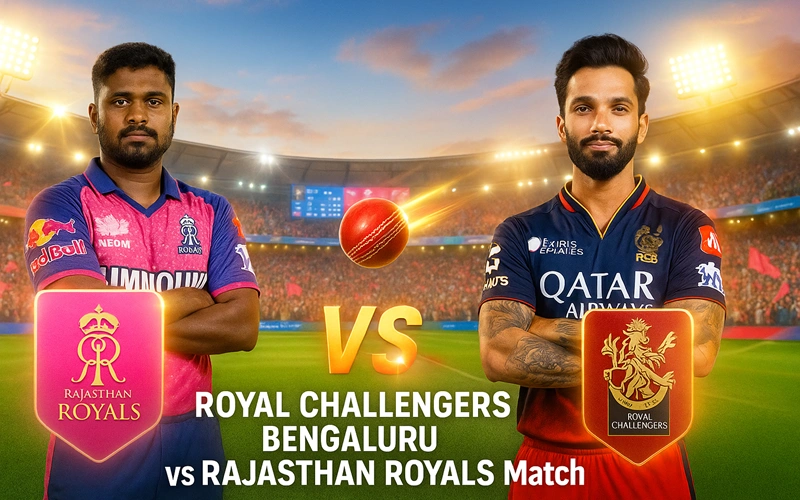 Royal Challengers Bengaluru vs Rajasthan Royals
