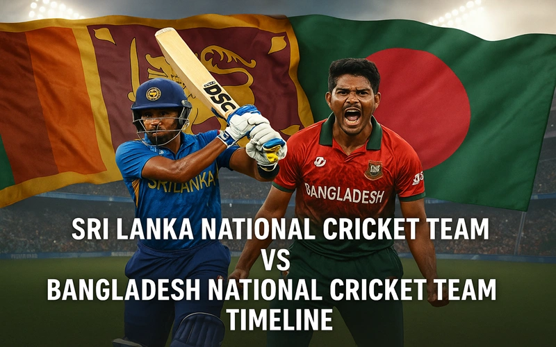 Sri Lanka National Cricket Team vs Bangladesh National Cricket Team Timeline