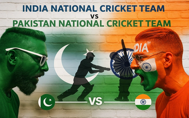 india national cricket team vs pakistan national cricket team timeline