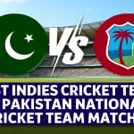 west indies cricket team vs pakistan national cricket team match scorecard