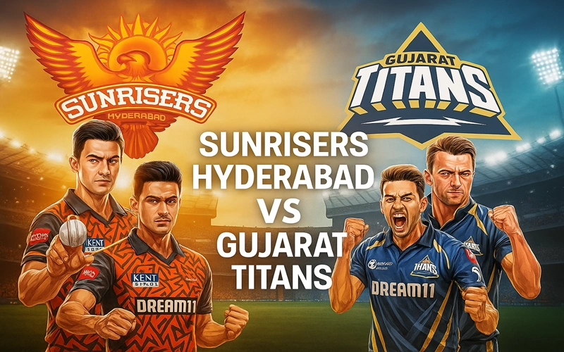 Sunrisers Hyderabad vs Gujarat Titans Timeline