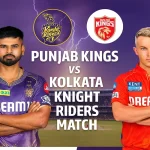 punjab kings vs kolkata knight riders match scorecard