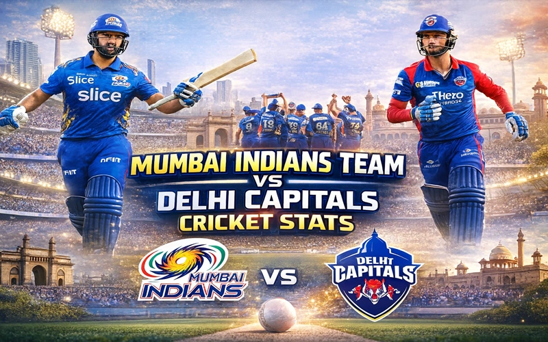 Mumbai Indians Team vs Delhi Capitals Cricket Stats
