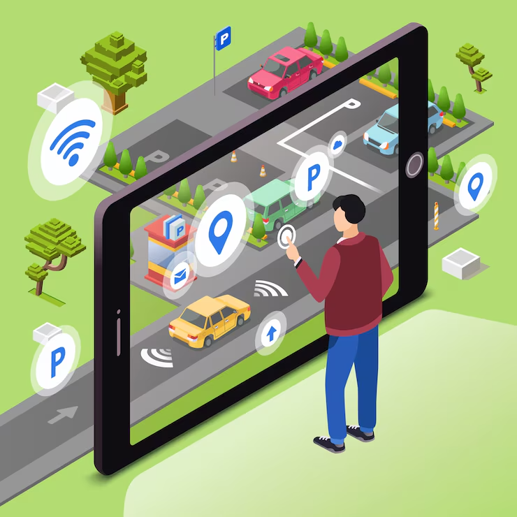 Smart Parking Infrastructure: Enhancing Efficiency at High-Traffic Hubs