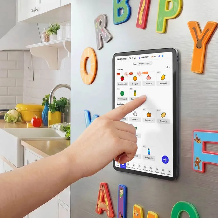 Organize Meals and Chores with Fridge Calendar Magnets