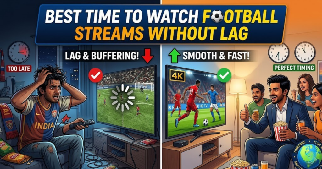 Best Time to Watch Football Streams Without Lag Best Time to Watch Football Streams Without Lag