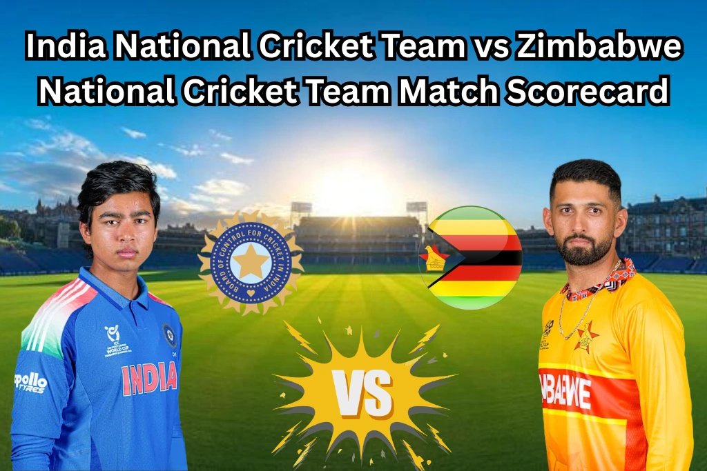 India National Cricket Team vs Zimbabwe National Cricket Team Match Scorecard: Sooryavanshi’s 81 Powers India to 3-0 Series Sweep